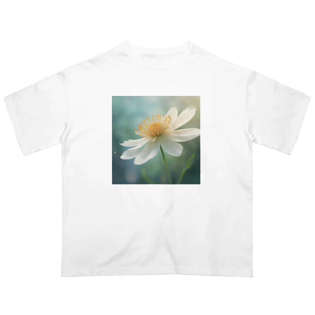 saepontaの一輪花 オーバーサイズTシャツ