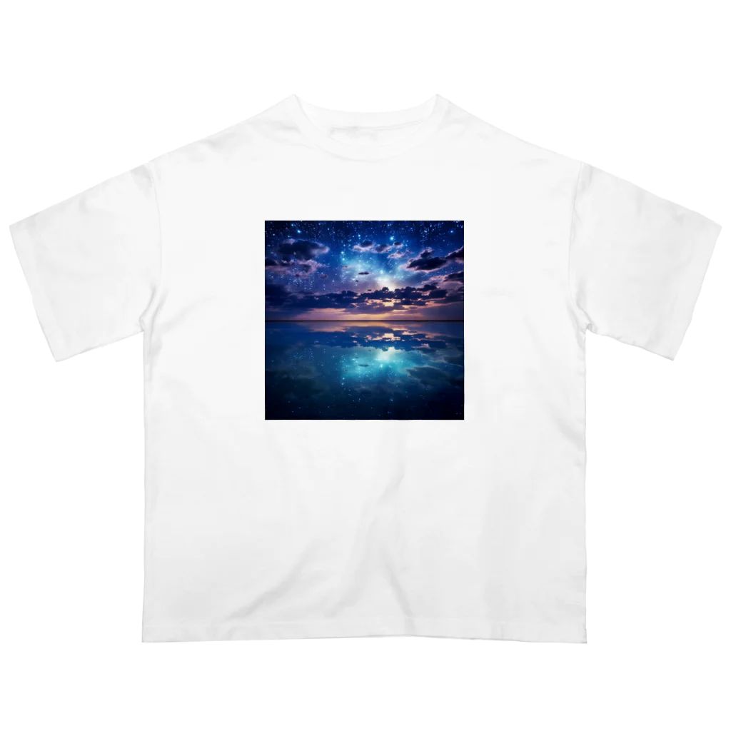 MargueriteのDream lake オーバーサイズTシャツ