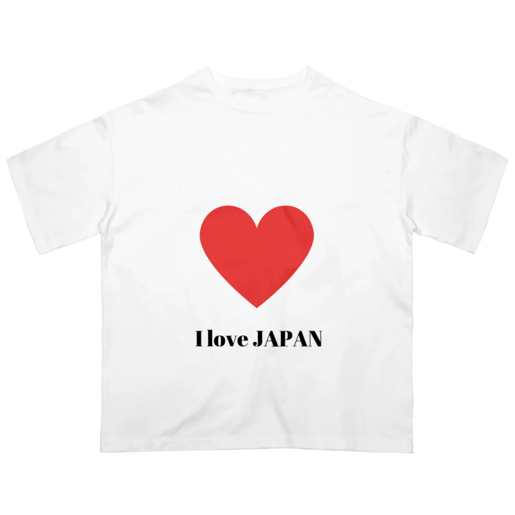 Your LifestyleのI love Japan Oversized T-Shirt