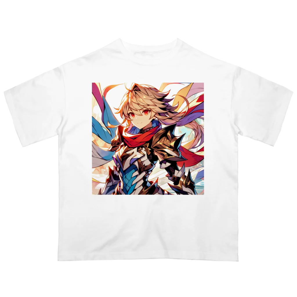 しんがんのヒーロー風なAI美女 Oversized T-Shirt