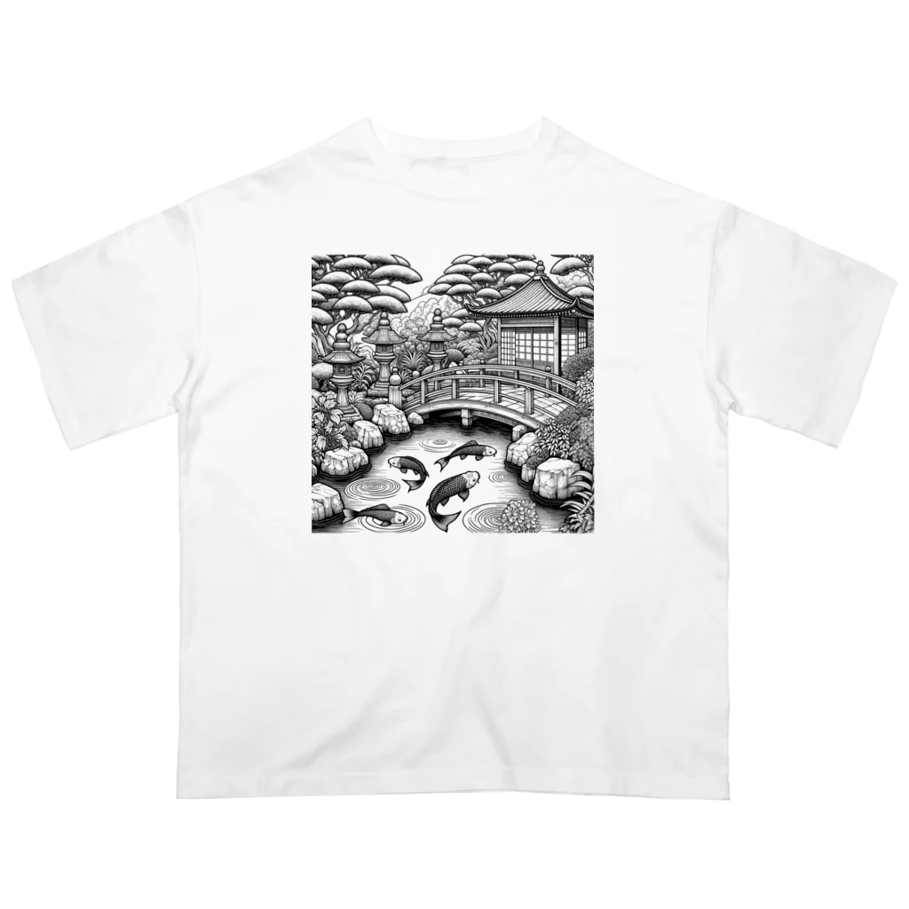 okinawa-okinawa-okinawaの浮世絵２ Oversized T-Shirt