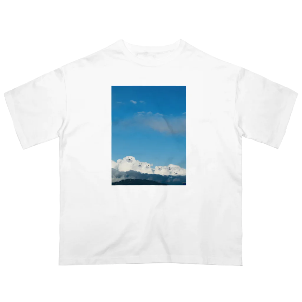 k_cloudart official shopのKUMO KUMA オーバーサイズTシャツ