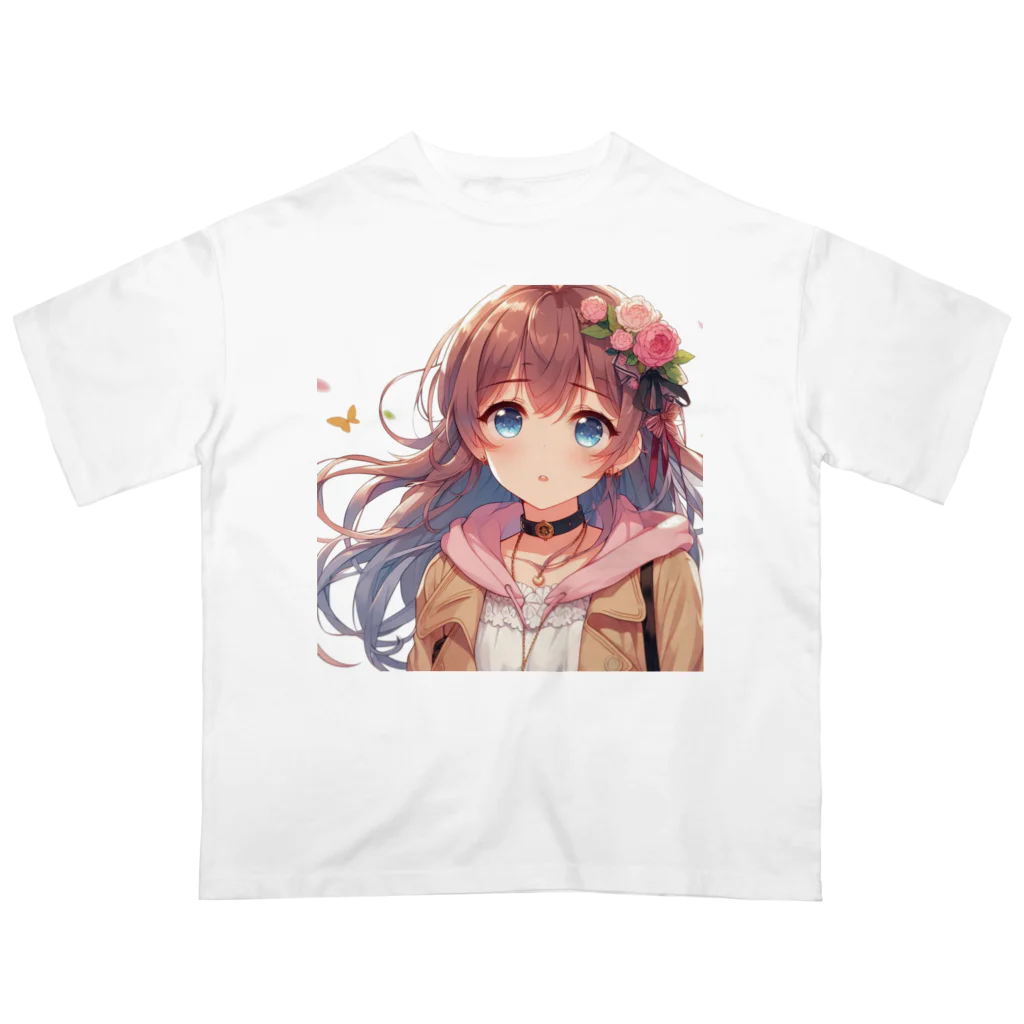 美少女アイテム専門店の美少女⑤ Oversized T-Shirt