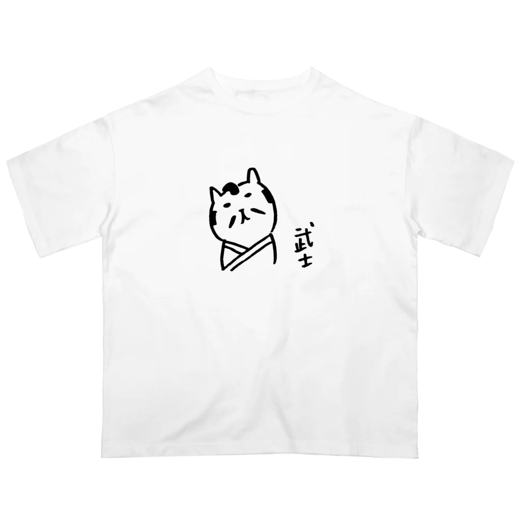 ねずみさんのブティックの武士 オーバーサイズTシャツ