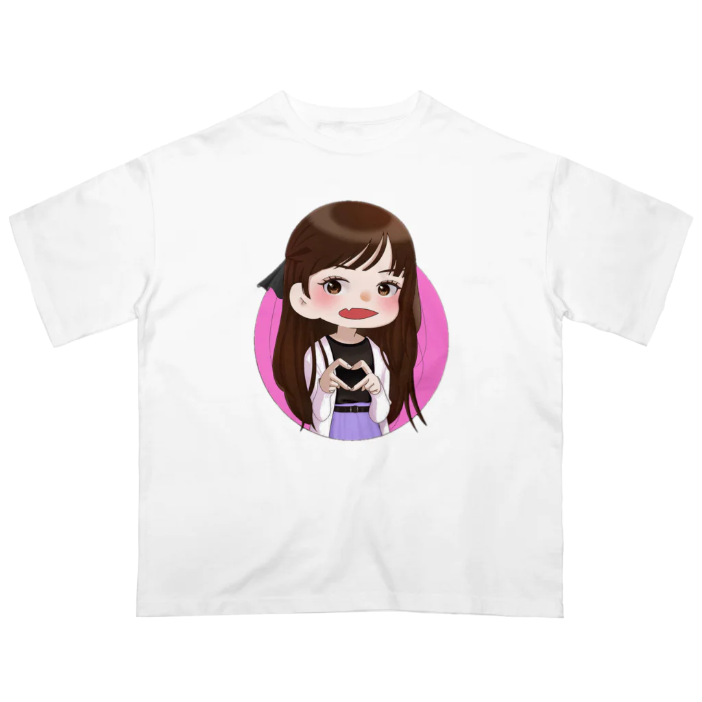 山崎NANAのNANAちゃん オーバーサイズTシャツ