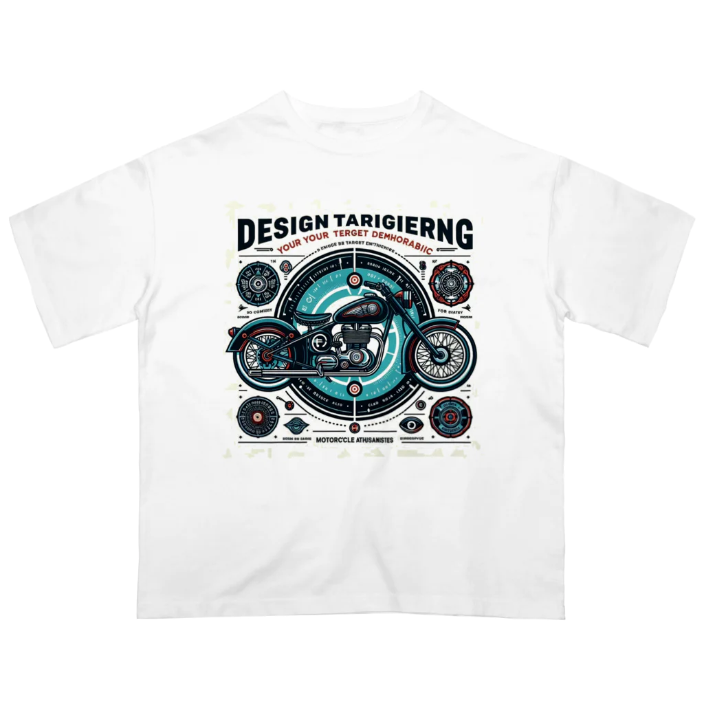 ライダーズのバイク愛好家 Oversized T-Shirt