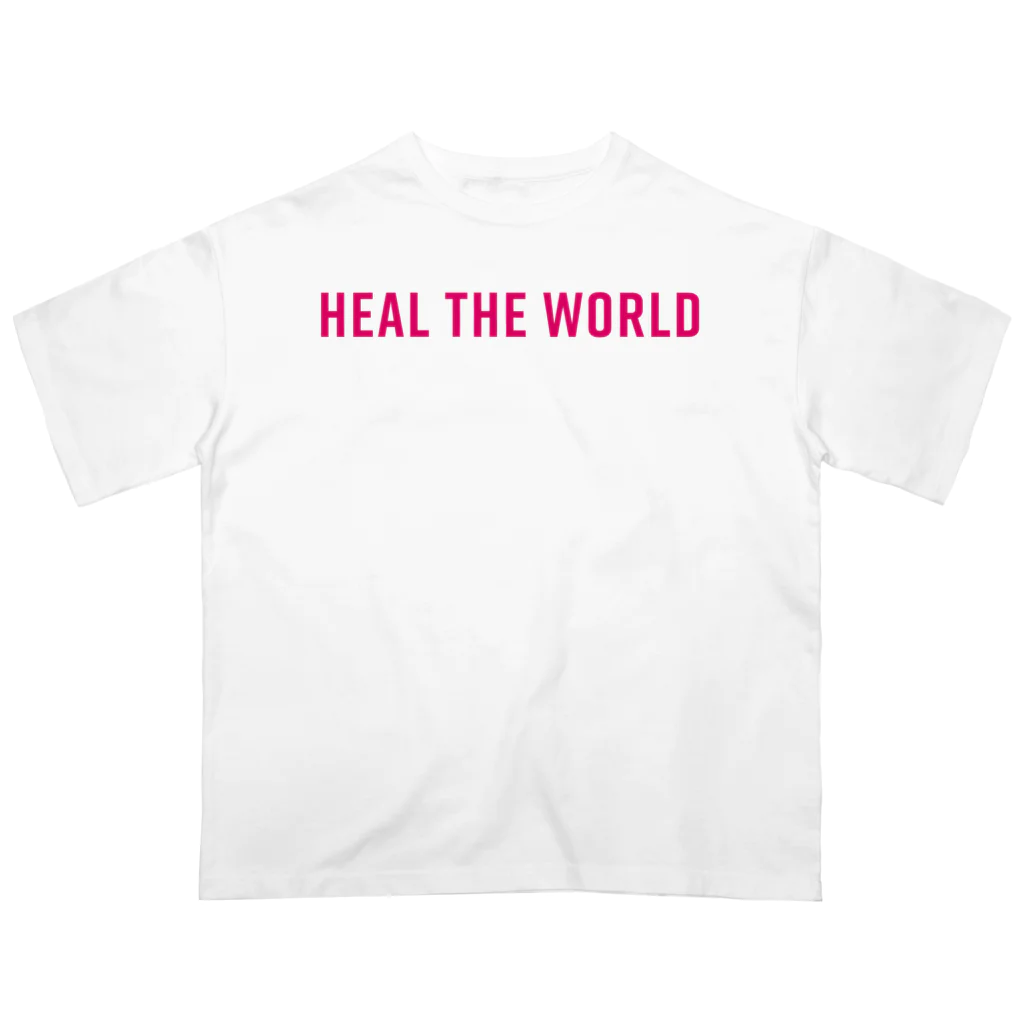 GreenCrystalのHeal the world オーバーサイズTシャツ