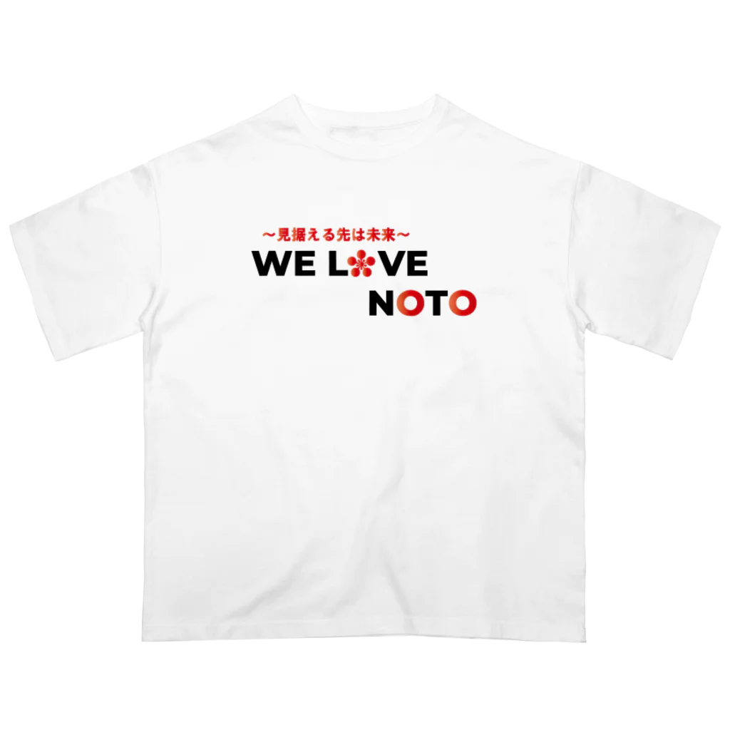 Overtime 〜オーバータイム〜のWe Love NOTO オーバーサイズTシャツ
