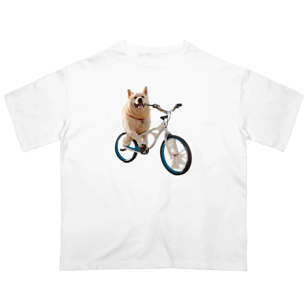 偽ブランドの犬 オーバーサイズTシャツ