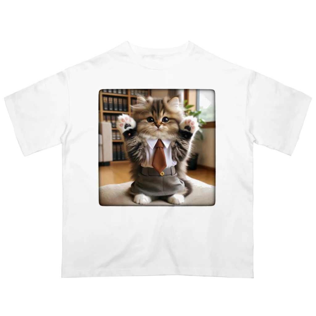 LISPの可愛い猫ちゃん06 Oversized T-Shirt