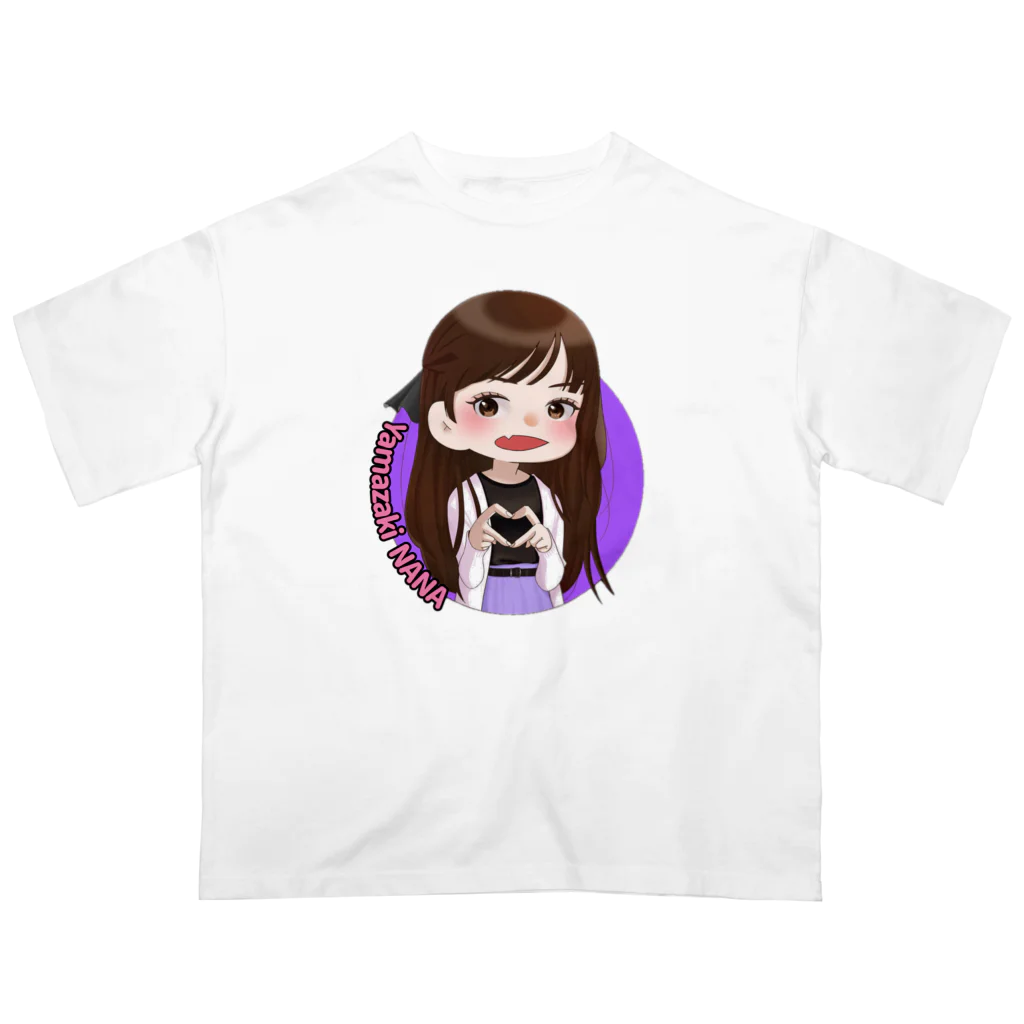 山崎NANAのNANAちゃん オーバーサイズTシャツ