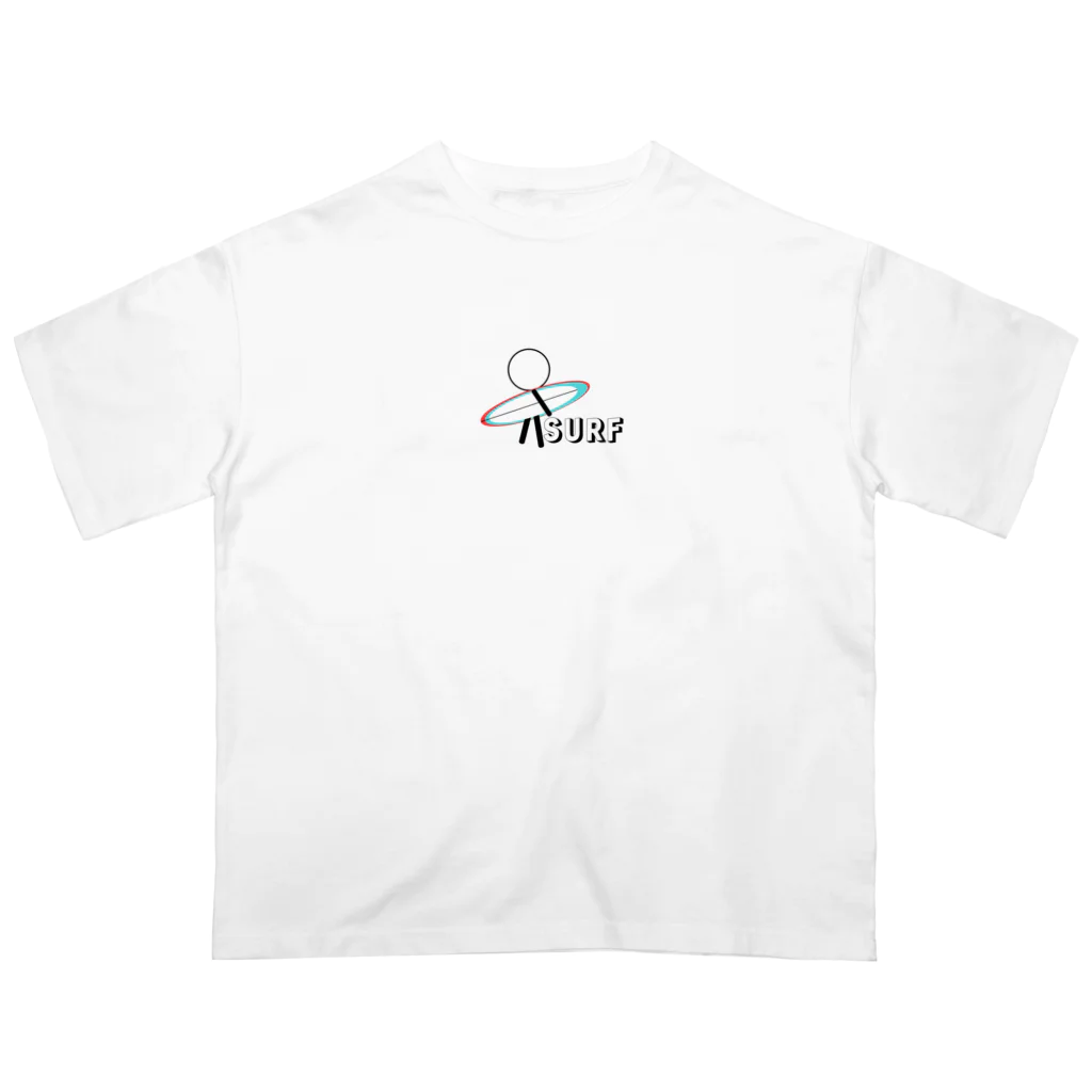 KaiKauWeLa_jiruのサーファー オーバーサイズTシャツ