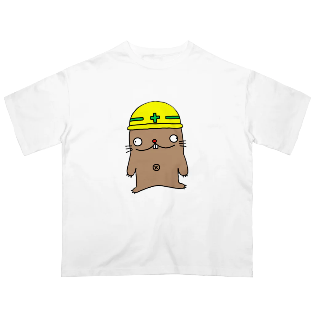 chiiibi shopのみうらモグリン オーバーサイズTシャツ