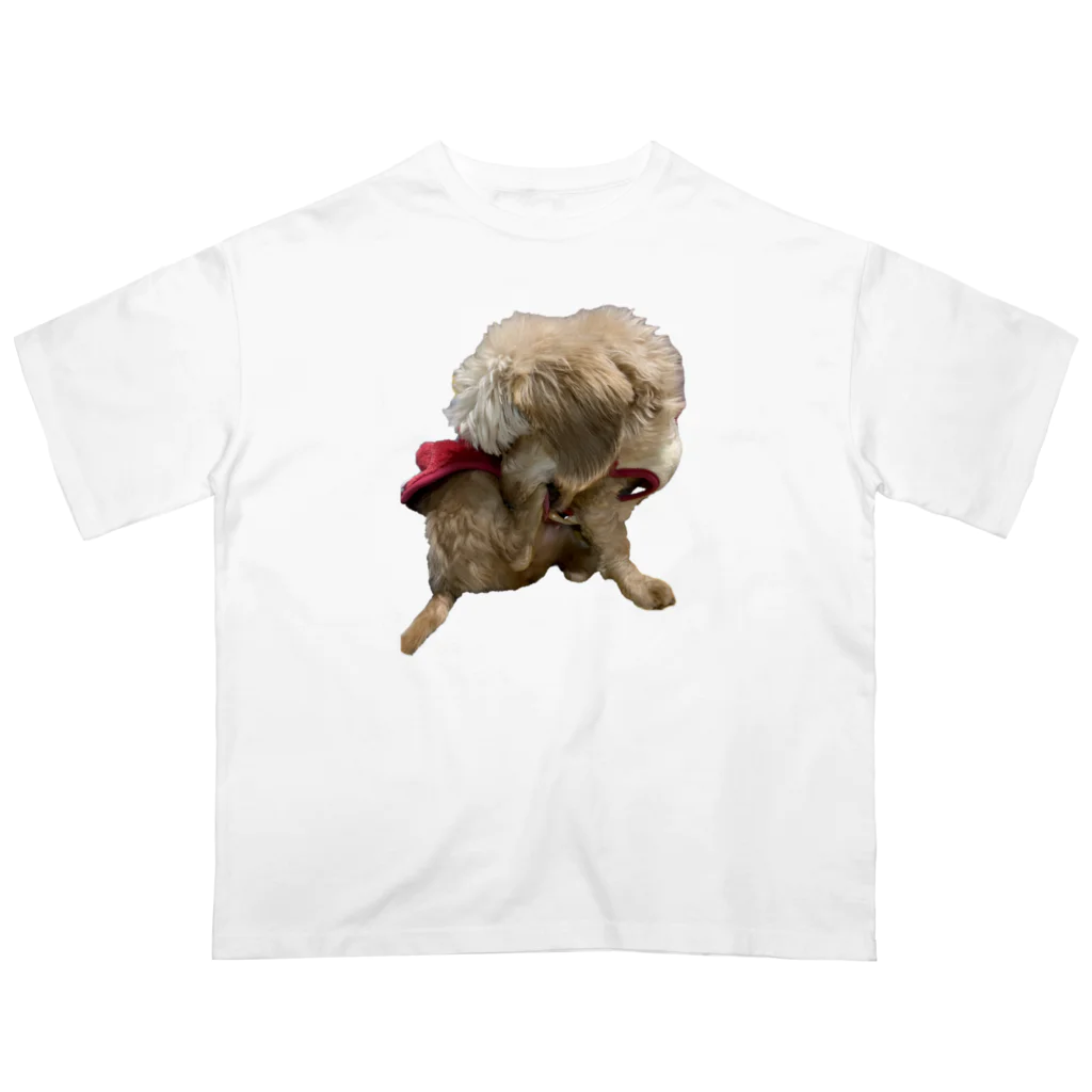 Ruice-Iceの犬　ガジガジ Oversized T-Shirt