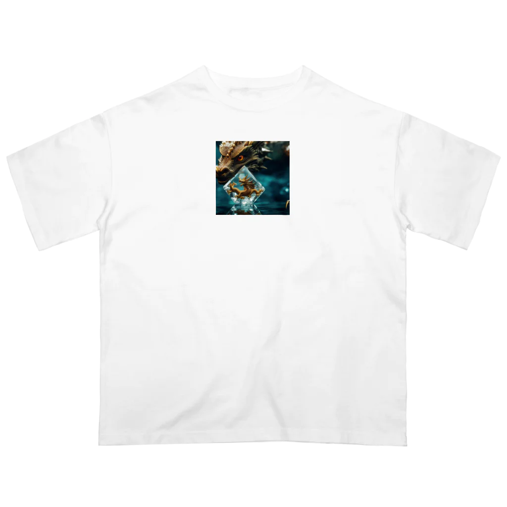 rian14の水晶を持って、海底の秘密を守っている龍 Oversized T-Shirt