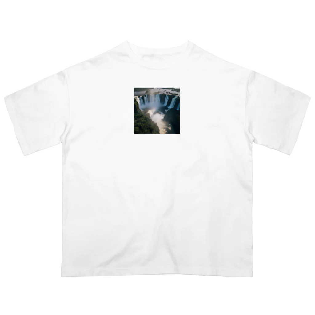 metametamonnのアルゼンチンのイグアスの滝 Oversized T-Shirt