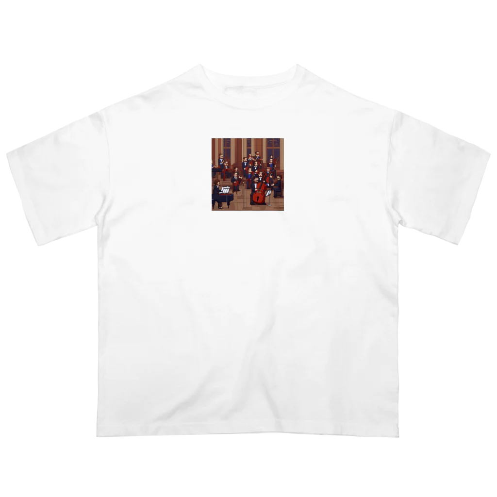 turuto-のドット絵室内楽 Oversized T-Shirt