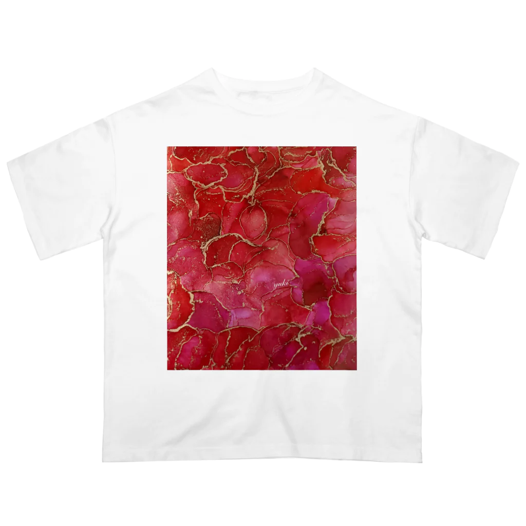 Lumi LumiのStrawberry Rose オーバーサイズTシャツ