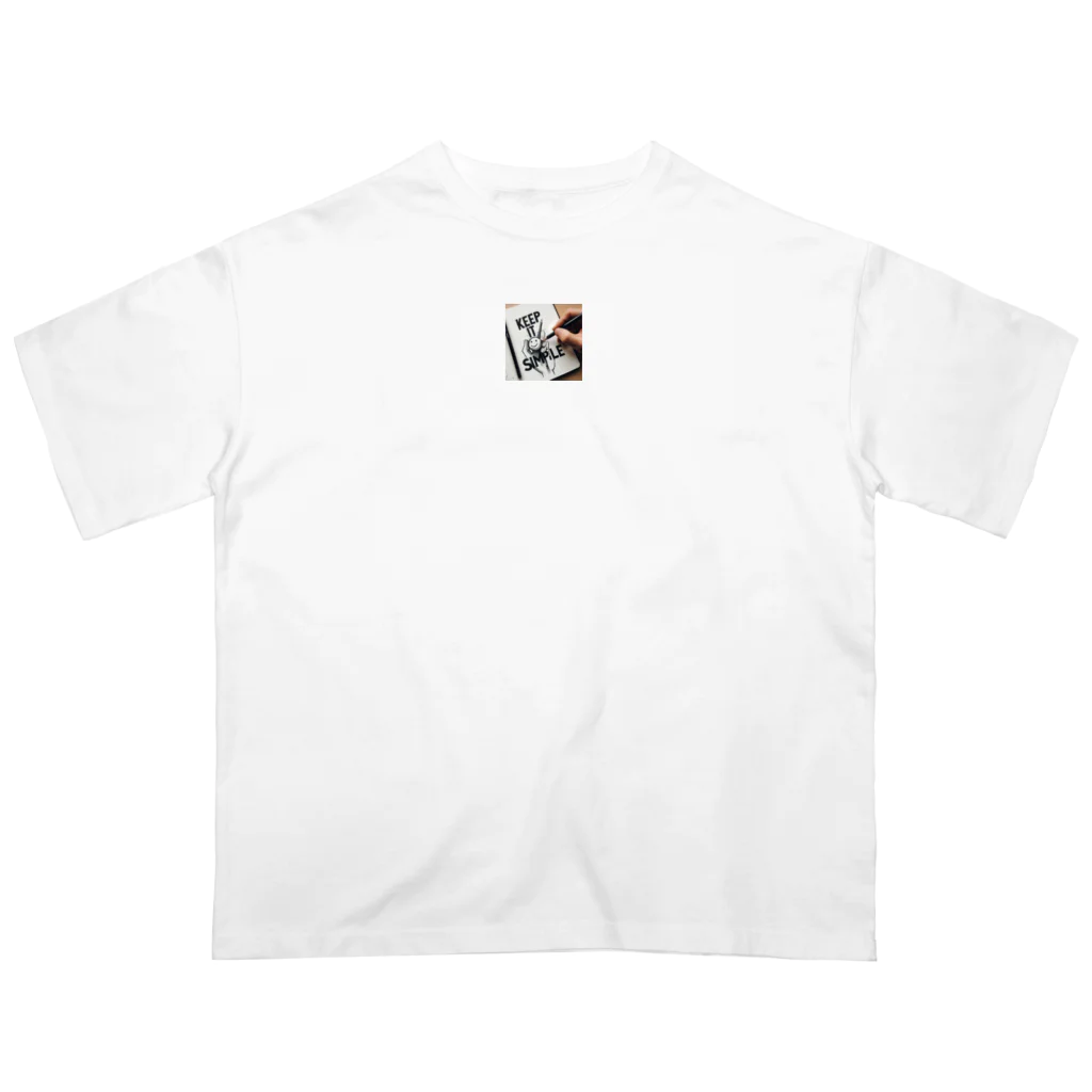 sagaのKeep it Simple オーバーサイズTシャツ