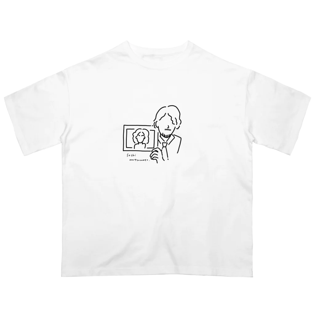 松本曹史のプリンスとの Oversized T-Shirt