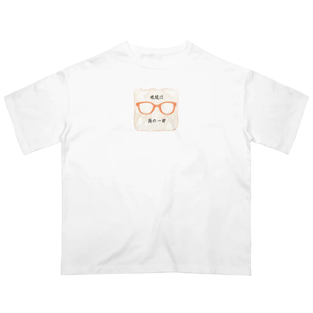 shop2004の眼鏡さん オーバーサイズTシャツ