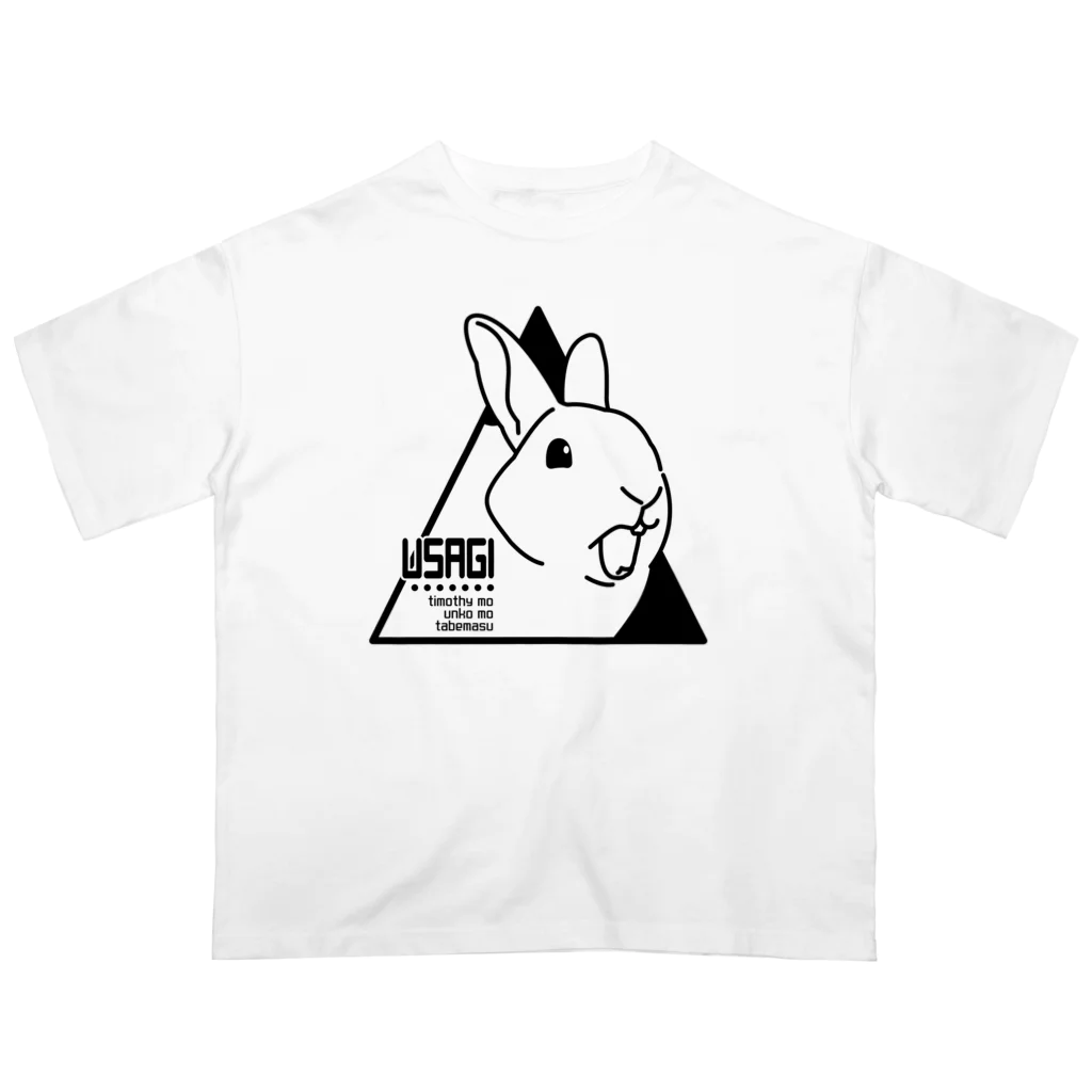 momobutakoのうさぎさん オーバーサイズTシャツ