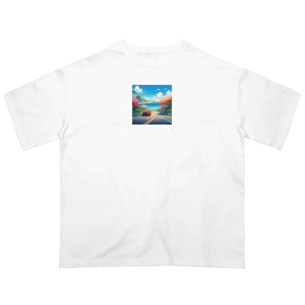 kaiminsapoのウチナー　ドライブ Oversized T-Shirt