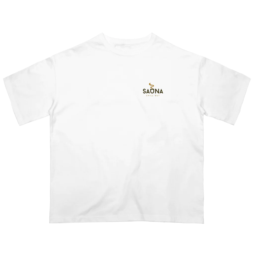 さうなさんのsauna chill オーバーサイズTシャツ