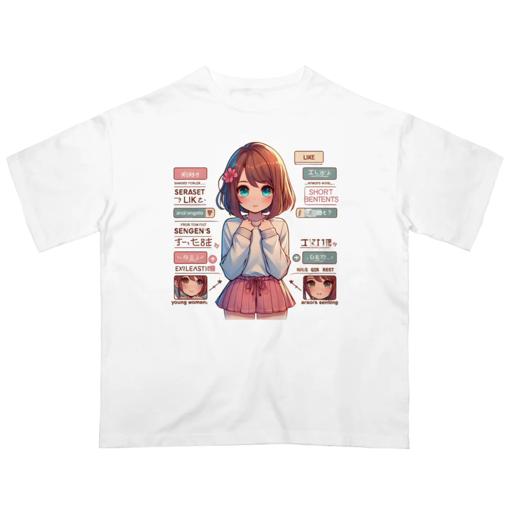 ぴくちゃー55のmanami オーバーサイズTシャツ