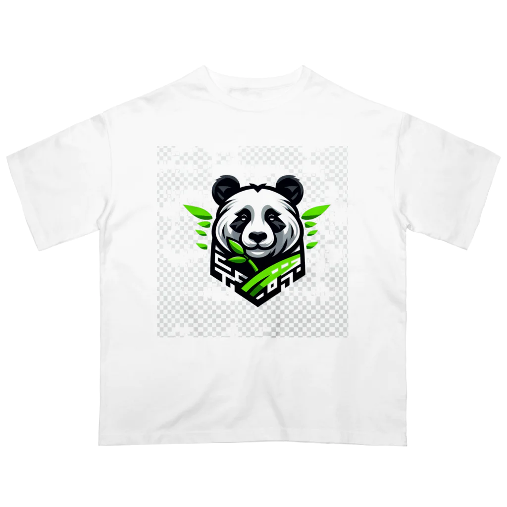 Design Harborのcool panda オーバーサイズTシャツ