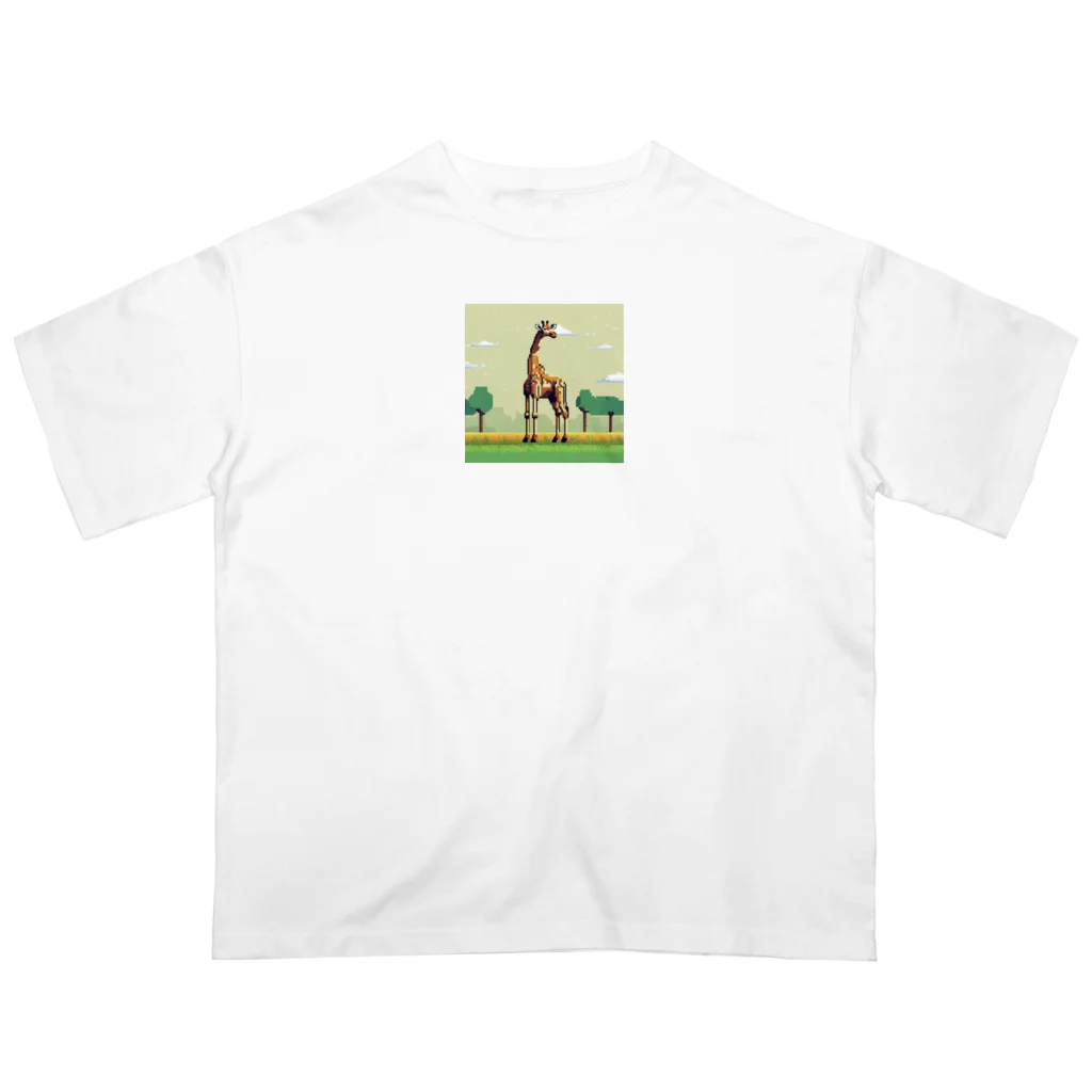 korokoroグッズの草原のキリン Oversized T-Shirt