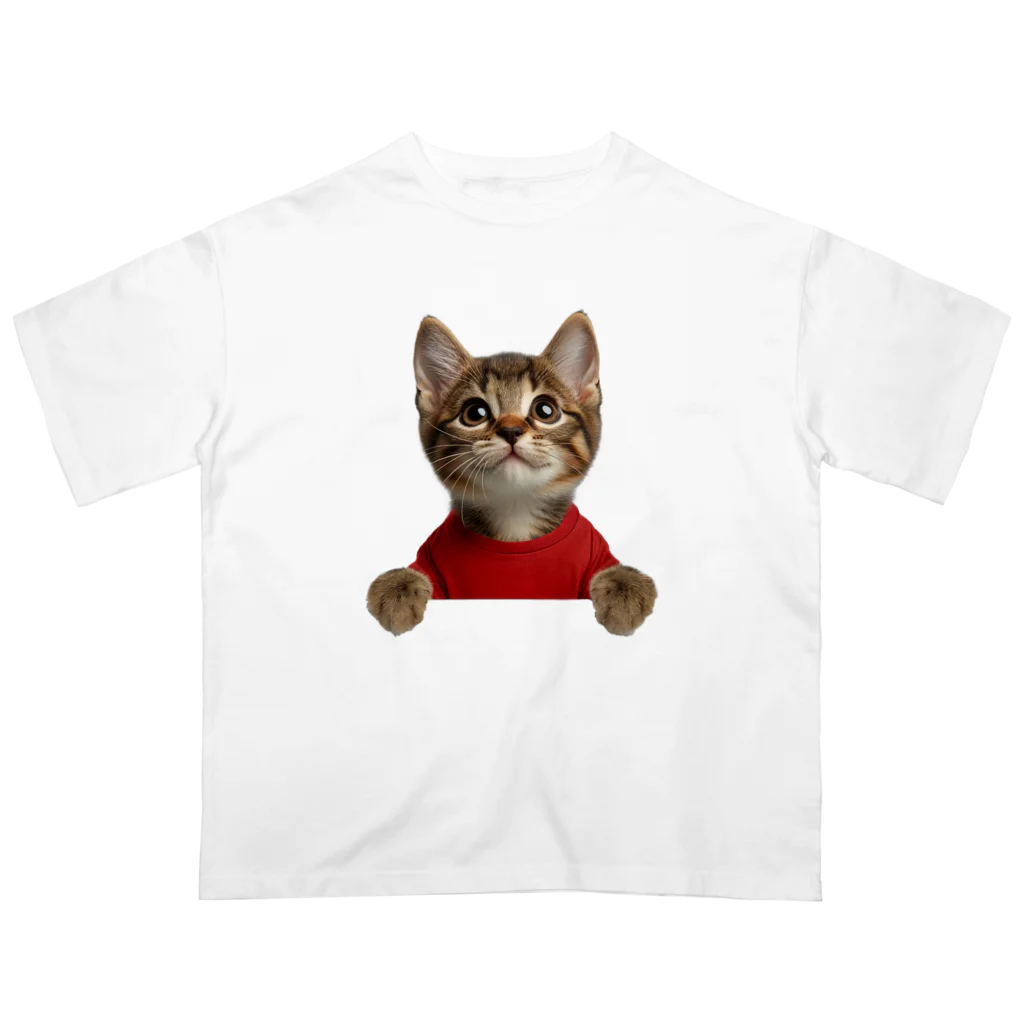子猫のマイク・mikeの部屋のmikeナンバー１ Oversized T-Shirt