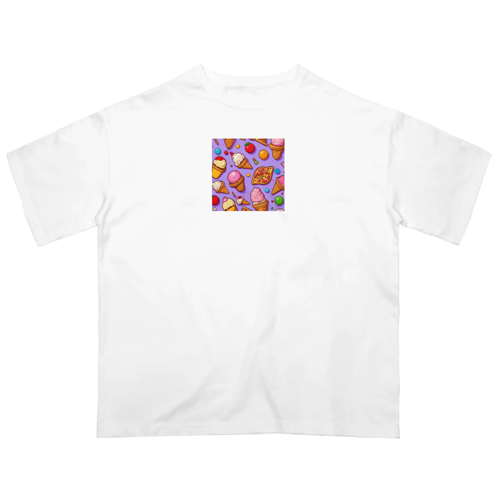 yu_yu_のお菓子大好き Oversized T-Shirt