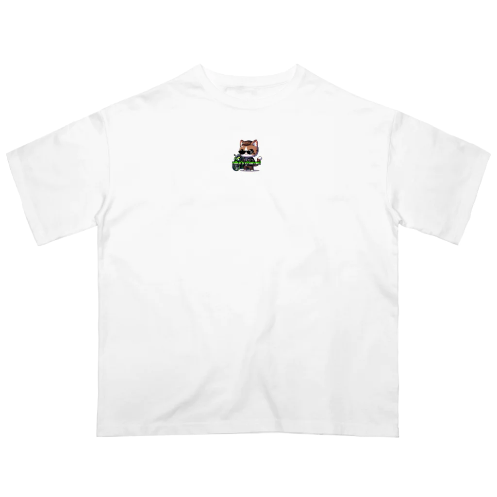 ニケちゃんショップの『nike's channel』オリジナルグッズ オーバーサイズTシャツ