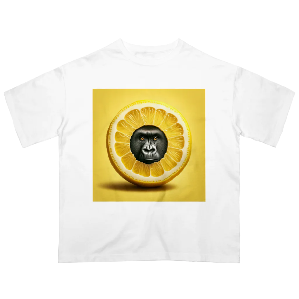 ゴリラショップのThe Mighty Gorilla Lemon  オーバーサイズTシャツ