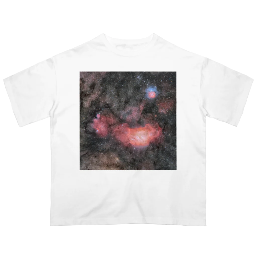 S204_Nanaの干潟星雲 オーバーサイズTシャツ