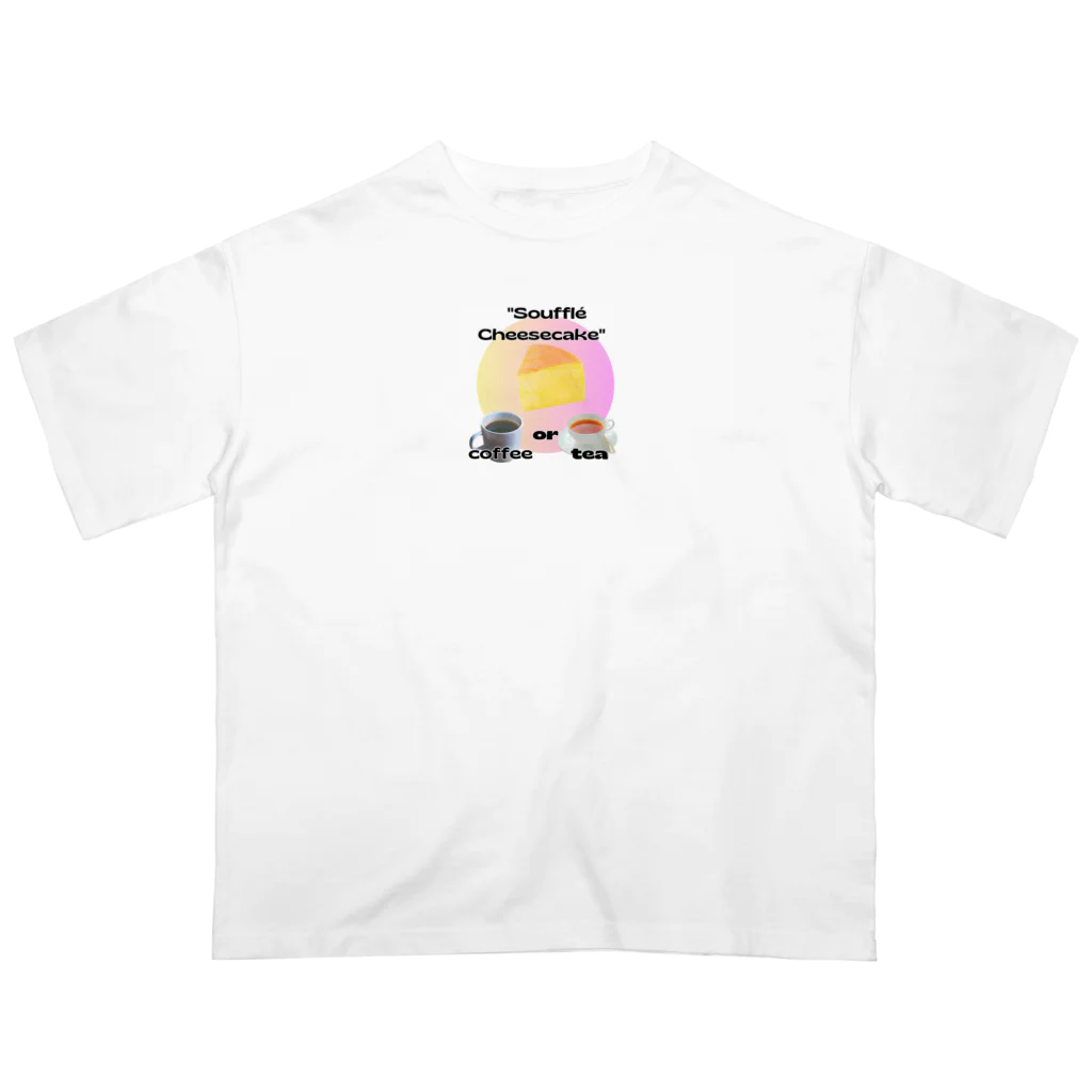 rokkakukikakuのスフレチーズケーキ オーバーサイズTシャツ