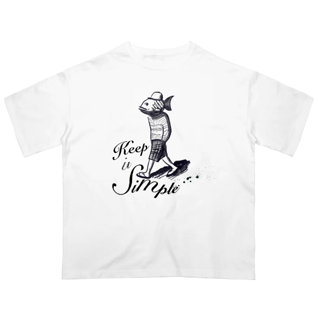 Culture SmileのInspirational Lifestyle & Fish-man オーバーサイズTシャツ