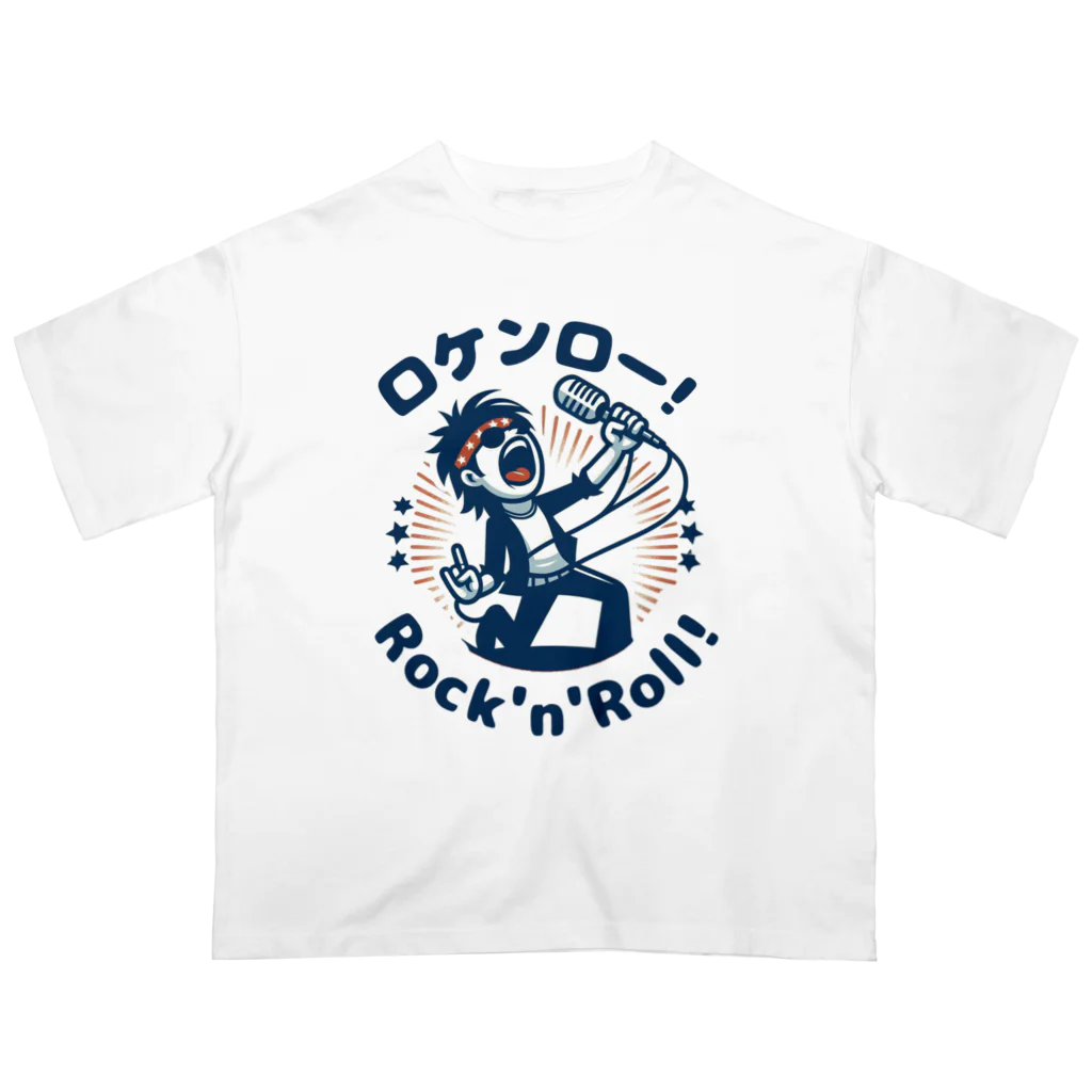 ロック堂のロケンロー Oversized T-Shirt