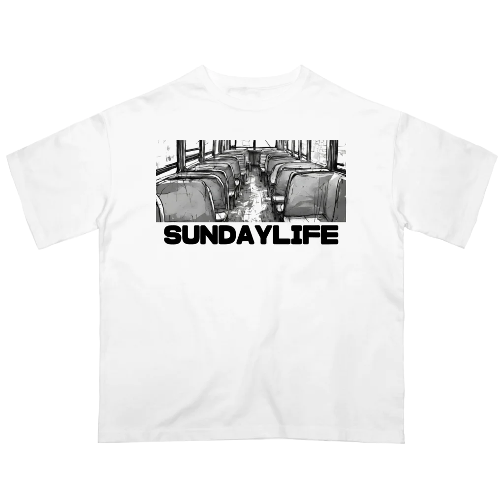 SUNDAY LIFEのSUNDAYLIFE 座席 オーバーサイズTシャツ