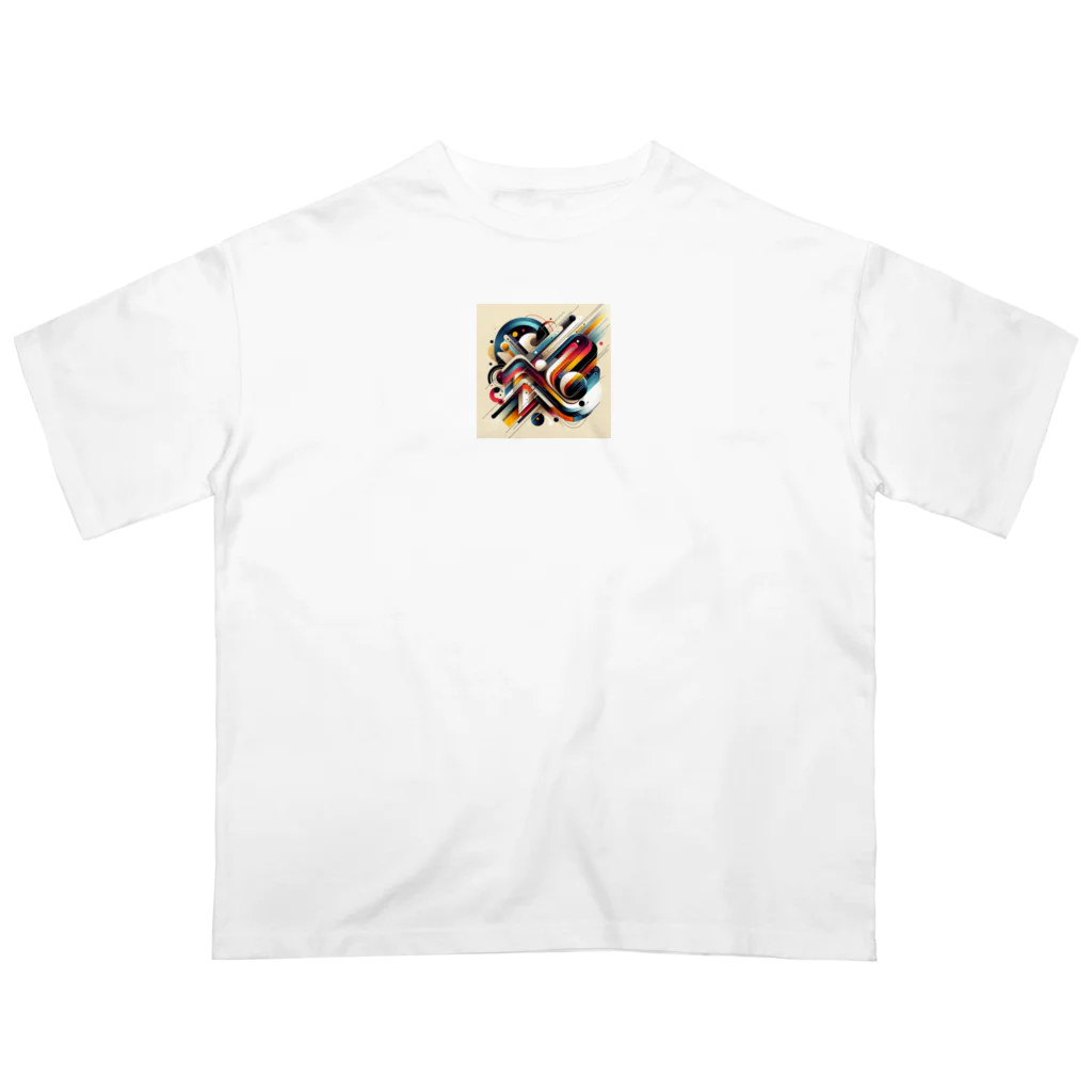 ryu_1137のヴァイブラント・アブストラクション オーバーサイズTシャツ