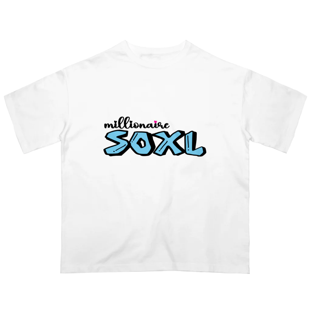 Bunny RingのSOXL　millionaire オーバーサイズTシャツ