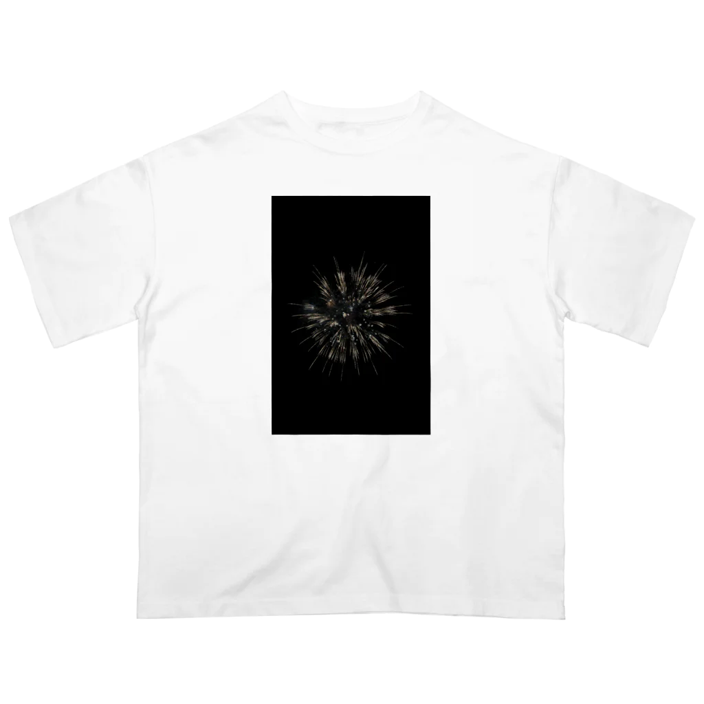 softbank777の感動の花火 Oversized T-Shirt