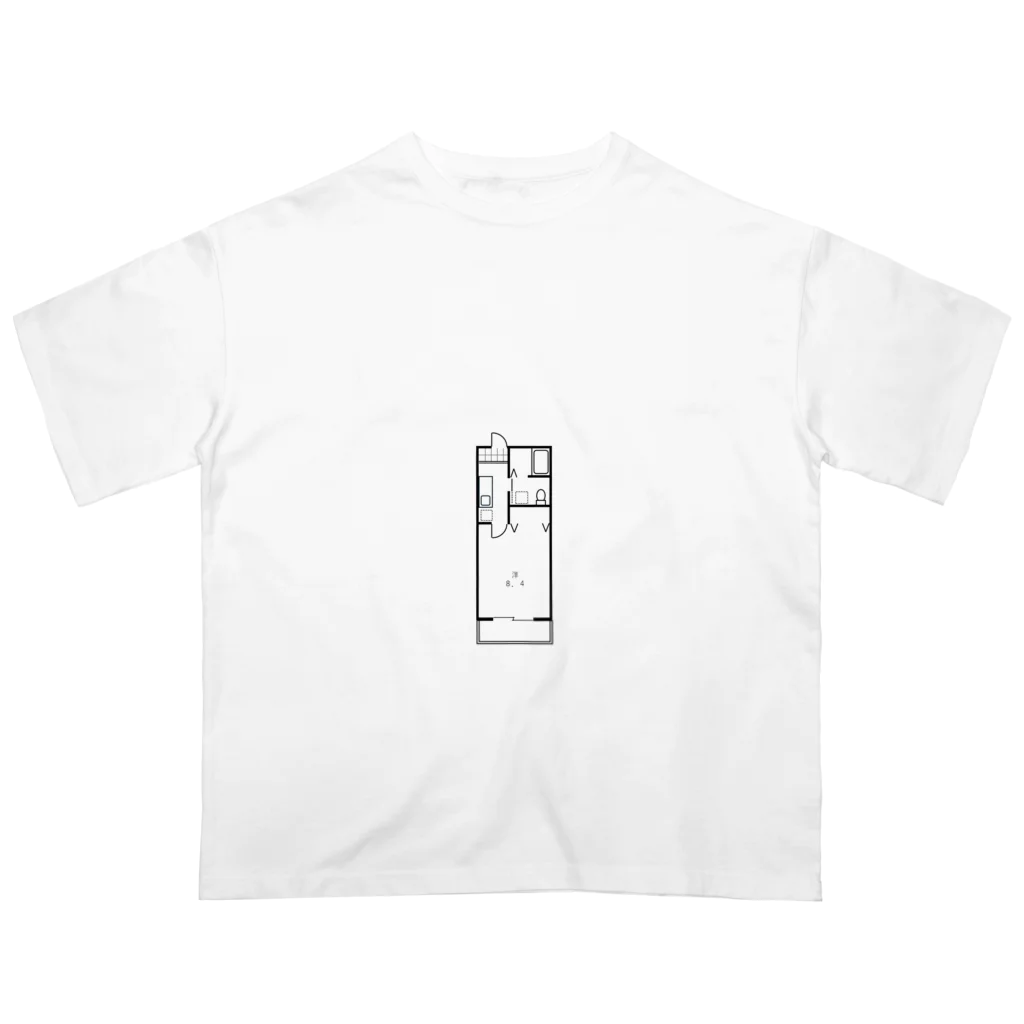 Liracの間取り図 オーバーサイズTシャツ