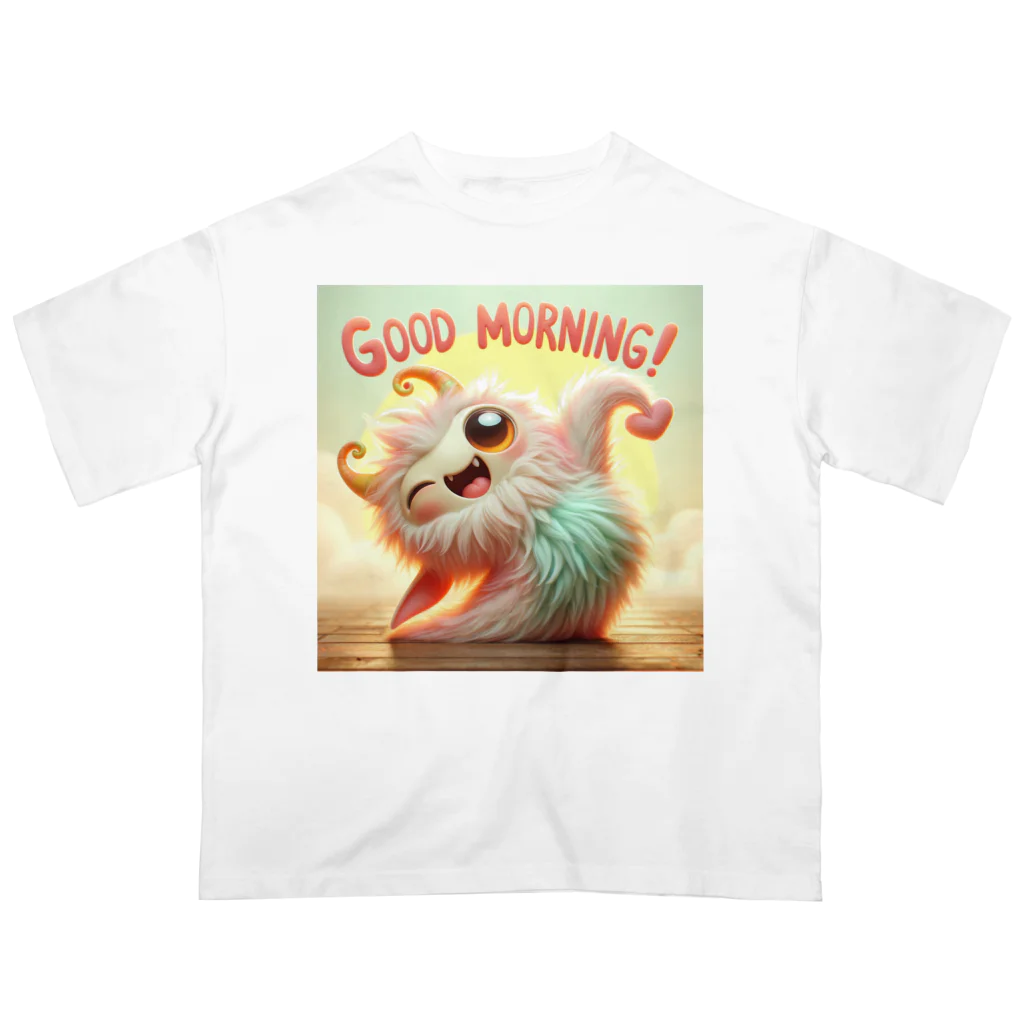 mimikkyu322のgoodmorning　monster オーバーサイズTシャツ