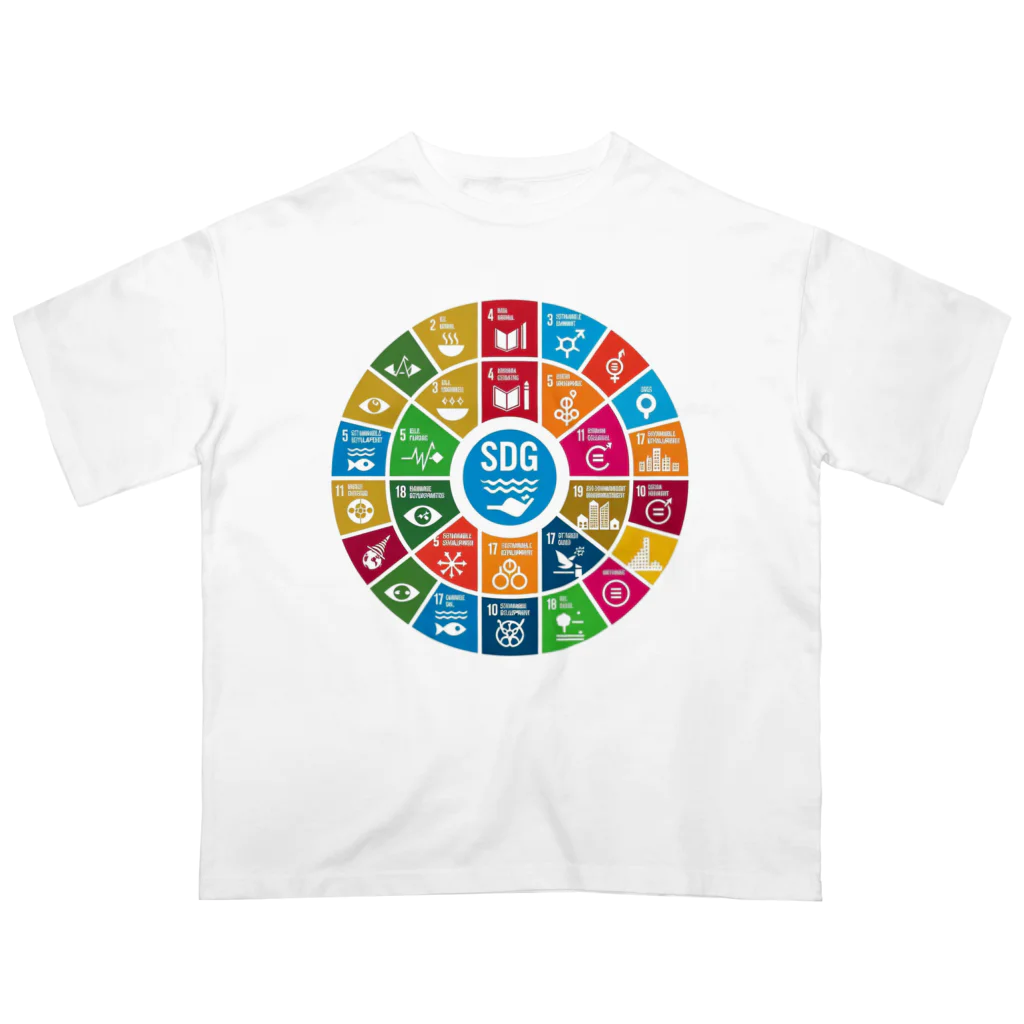 happiness_shopのSDGs（持続可能な開発目標） オーバーサイズTシャツ