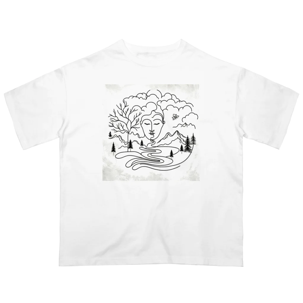 OFAFOのBudda/ブッダ Oversized T-Shirt