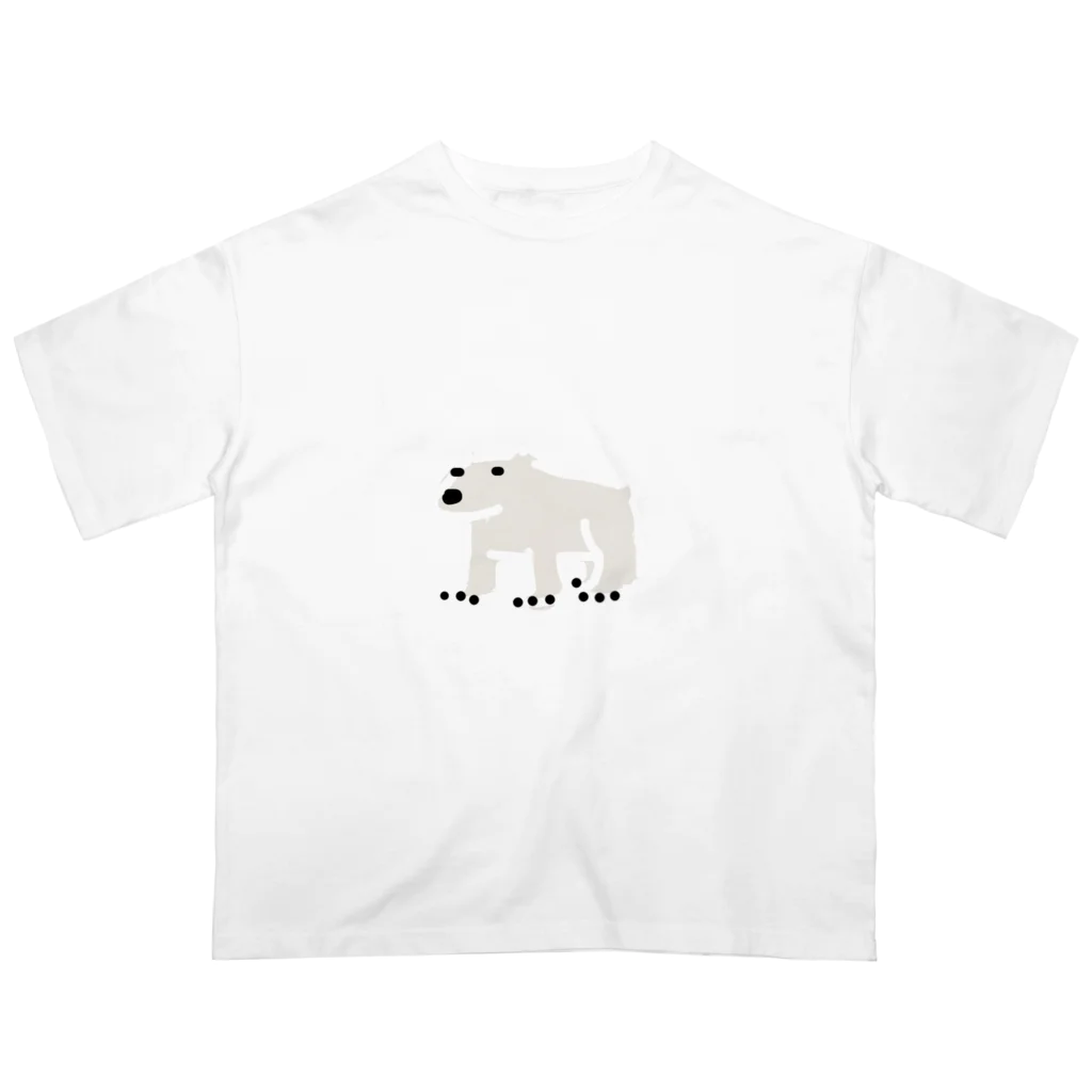 310Bのしろくまどん オーバーサイズTシャツ