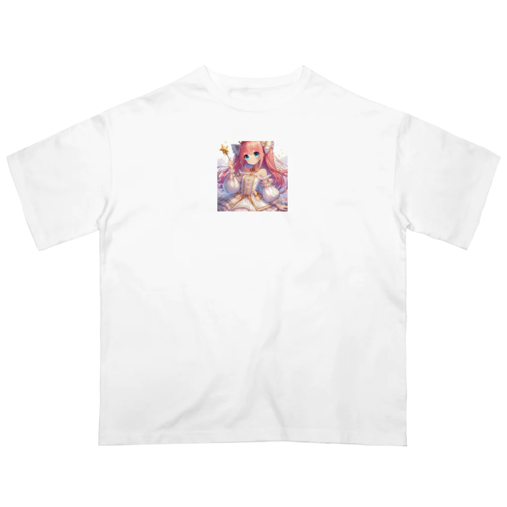 ryu_fashionの【可愛い】美少女魔法使い3 Oversized T-Shirt