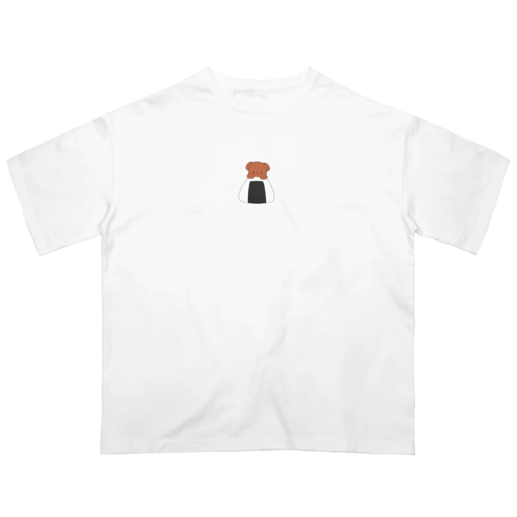 sharuのおにぎりわんこトイプードル Oversized T-Shirt